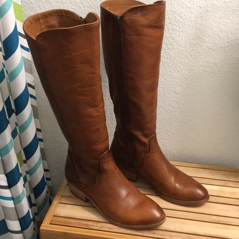 Frye Carson Piping Tall Boot
